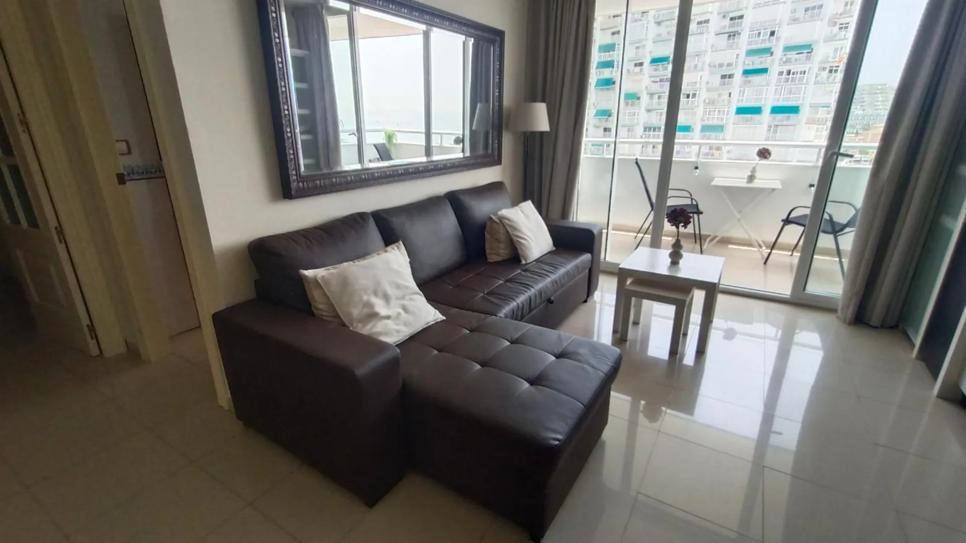 Apartment Frontal Al Mar Terraza Y Vistas Puerto Marina Benalmadena T46A2